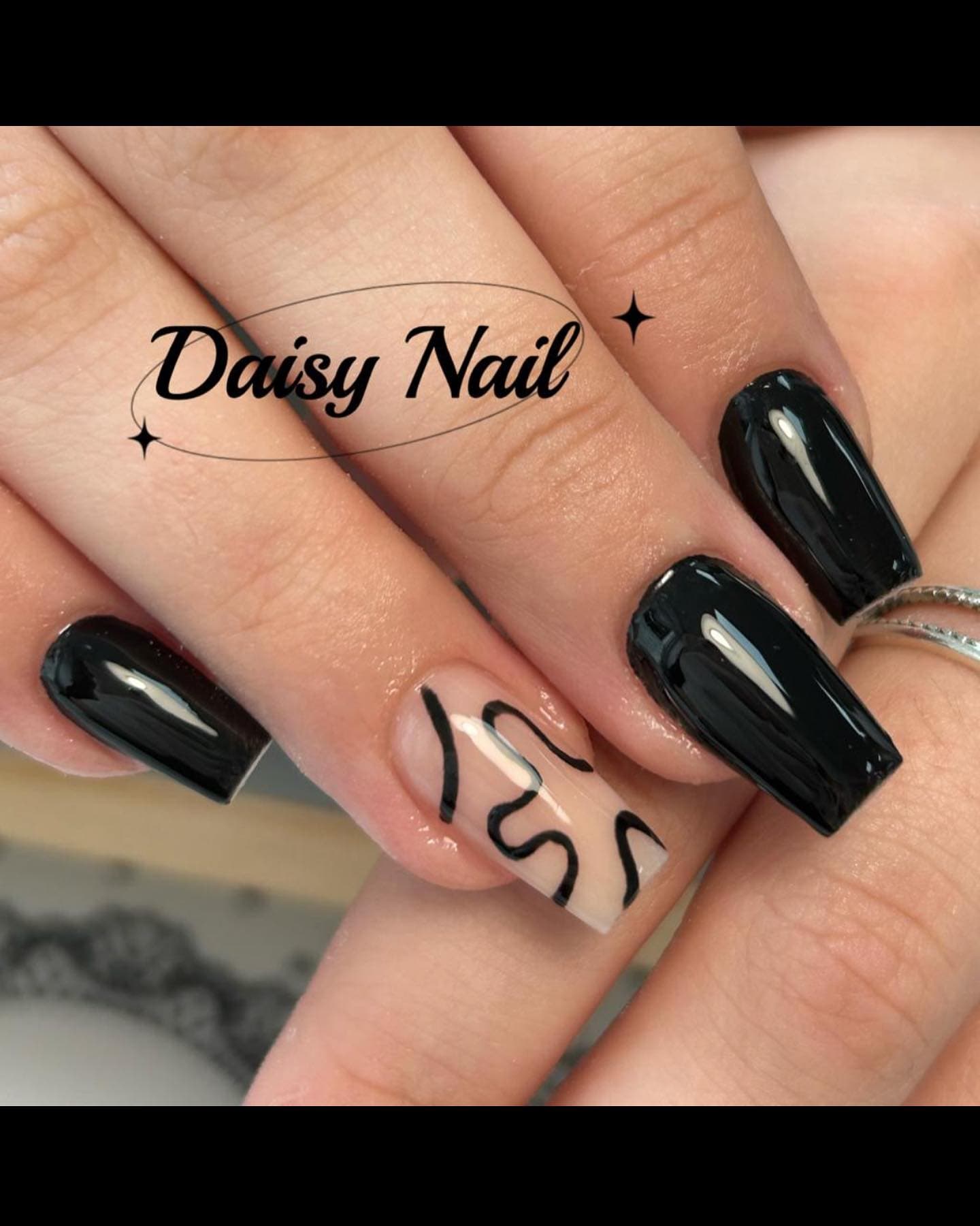 Gel nail design